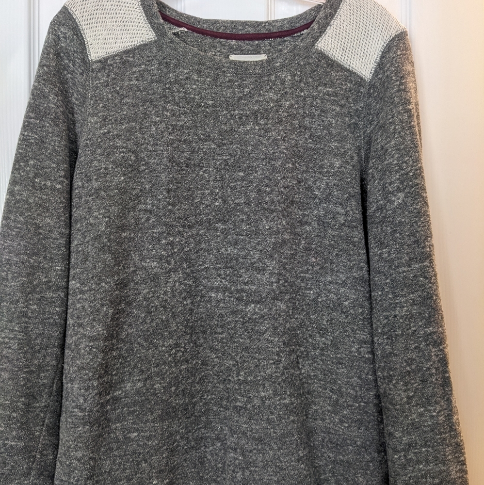 Lou & Grey Sweater with Cream Accents
